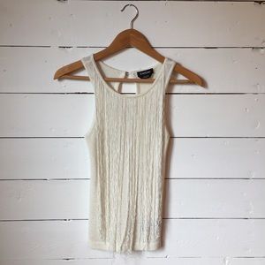 Bebe fringe top